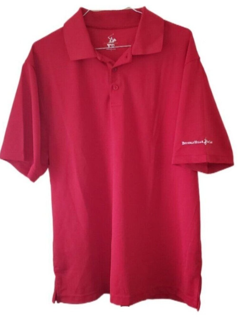 Beverly Hills Polo Club Men's Red Polo